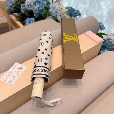 LV new three fold automatic folding umbrella with new coating technology, f_1840