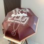 LV new three fold automatic folding umbrella with new coating technology, f_1846