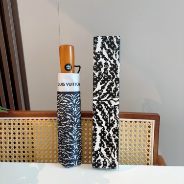 LV new three fold automatic folding umbrella with new coating technology, f_2049