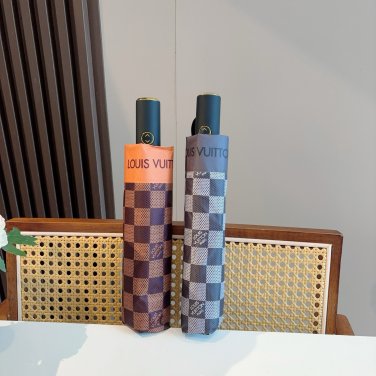 LV new three fold automatic folding umbrella with new coating technology, f_2832