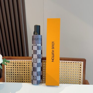 LV new three fold automatic folding umbrella with new coating technology, f_2833