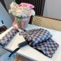 LV new three fold automatic folding umbrella with new coating technology, f_2833
