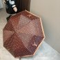 LV new three fold automatic folding umbrella with new coating technology, f_2836