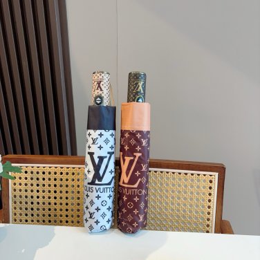 LV new three fold automatic folding umbrella with new coating technology, f_2837