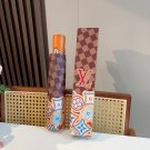 LV new three fold automatic folding umbrella with new coating technology, f_2858