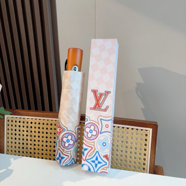 LV new three fold automatic folding umbrella with new coating technology, f_2859