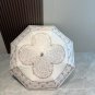 LV new three fold automatic folding umbrella with new coating technology, f_4234