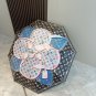 LV new three fold automatic folding umbrella with new coating technology, f_4235