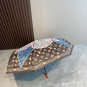 LV new three fold automatic folding umbrella with new coating technology, f_4235