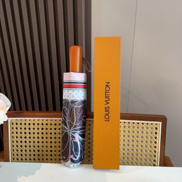 LV new three fold automatic folding umbrella with new coating technology, f_4238