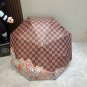 LV new three fold automatic folding umbrella with new coating technology, f_5609