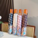 LV new three fold automatic folding umbrella with new coating technology, f_5611