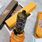 P Goyard Triple Fold Sunscreen Umbrella 1980 Summer New Full Automatic Folding Sunny Umb