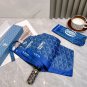 P Goyard Triple Fold Sunscreen Umbrella Summer New Fully Automatic Folding Sunny Umbrell