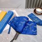P Goyard Triple Fold Sunscreen Umbrella Summer New Fully Automatic Folding Sunny Umbrell_4149