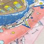. Hermes flagship 90 square scarfHand rolled twill silk square scarf (100% mulberry s_2831