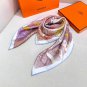 . Highly recommended Herm &Atilde;&uml; s silk scarf Return to Nature 90 square scarf18mm prem