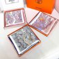 . Highly recommended Herm è s silk scarf Return to Nature 90 square scarf18mm prem