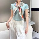. Highly recommended Herm è s silk scarf Return to Nature 90 square scarf18mm prem_6650