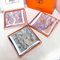 . Highly recommended Herm è s silk scarf Return to Nature 90 square scarf18mm prem_6650