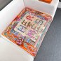 . Silk Scarf Adventure 90cm Square Scarf Hermes~Hand rolled twill silk square scarf_47