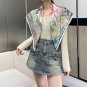 . Silk Scarf Adventure 90cm Square Scarf Hermes~Hand rolled twill silk square scarf_4838