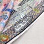 . Silk Scarf Adventure 90cm Square Scarf Hermes~Hand rolled twill silk square scarf_4838