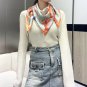 . Silk Scarf Adventure 90cm Square Scarf Hermes~Hand rolled twill silk square scarf_4839