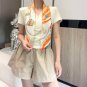 . Sweet Saddle 90 Square TowelHand rolled twill silk square scarf (100% mulberry silk