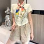 . Sweet Saddle 90 Square TowelHand rolled twill silk square scarf (100% mulberry silk_2935