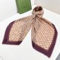 [GG horseclip cashmere square scarf 140] The cashmere square scarf features a classic_101