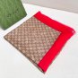 [GG horseclip cashmere square scarf 140] The cashmere square scarf features a classic_102