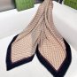 [GG horseclip cashmere square scarf 140] The cashmere square scarf features a classic_103