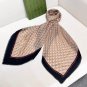 [GG horseclip cashmere square scarf 140] The cashmere square scarf features a classic_103