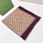 [GG horseclip cashmere square scarf 140] The cashmere square scarf features a classic_6258