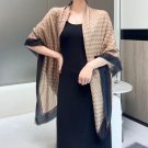 [GG horseclip cashmere square scarf 140] The cashmere square scarf features a classic_6260