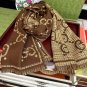 0 [High quality] Gucci plaid large G wool scarf is another autumn and winter Rocket pie
