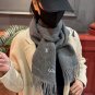 0 [LV] official website new couple style Paris Fashion Show double-sided cashmere scarf