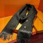 0 [LV] official website new couple style Paris Fashion Show double-sided cashmere scarf_267