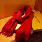 0 [LV] official website new couple style Paris Fashion Show double-sided cashmere scarf_268