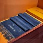 0 [LV] official website new couple style Paris Fashion Show double-sided cashmere scarf_272