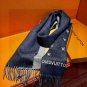 0 [LV] official website new couple style Paris Fashion Show double-sided cashmere scarf_272