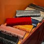 0 [LV] official website new couple style Paris Fashion Show double-sided cashmere scarf_272