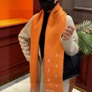 0 [LV] official website new couple style Paris Fashion Show double-sided cashmere scarf_273