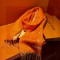 0 [LV] official website new couple style Paris Fashion Show double-sided cashmere scarf_273