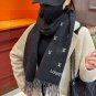 0 [LV] official website new couple style Paris Fashion Show double-sided cashmere scarf_3553