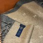 0 [LV] official website new couple style Paris Fashion Show double-sided cashmere scarf_3555