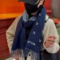 0 [LV] official website new couple style Paris Fashion Show double-sided cashmere scarf_3558
