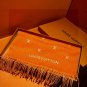 0 [LV] official website new couple style Paris Fashion Show double-sided cashmere scarf_3559