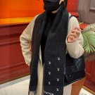 0 [LV] official website new couple style Paris Fashion Show double-sided cashmere scarf_5998